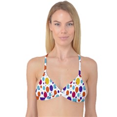 Background-polkadot 01 Reversible Tri Bikini Top