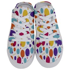 Background-polkadot 01 Half Slippers