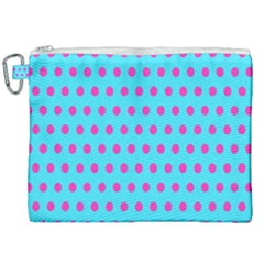 Background-polkadot 02 Canvas Cosmetic Bag (xxl) by nate14shop