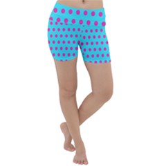 Background-polkadot 02 Lightweight Velour Yoga Shorts by nate14shop