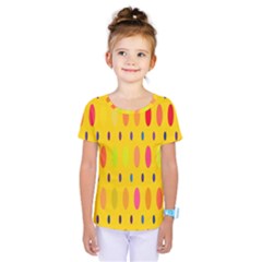 Banner-polkadot-yellow Kids  One Piece Tee