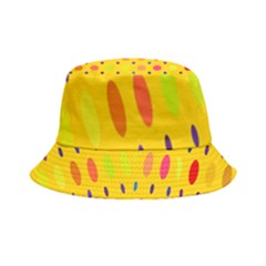 Banner-polkadot-yellow Inside Out Bucket Hat by nate14shop