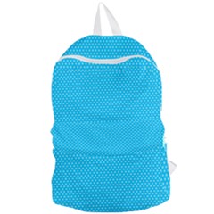 Blue,polkadots,polka Foldable Lightweight Backpack