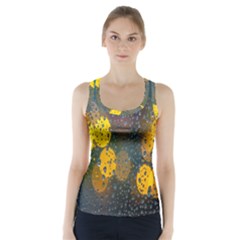  Raindrops Window Glass Racer Back Sports Top by artworkshop
