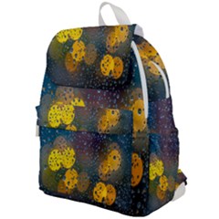  Raindrops Window Glass Top Flap Backpack by artworkshop