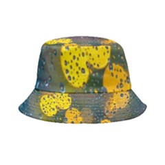  Raindrops Window Glass Inside Out Bucket Hat by artworkshop