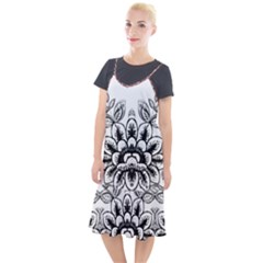 Im Fourth Dimension Black White 10 Camis Fishtail Dress by imanmulyana