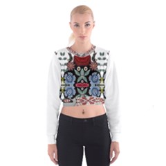 Im Fourth Dimension Colour 1 Cropped Sweatshirt