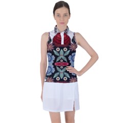 Im Fourth Dimension Colour 1 Women s Sleeveless Polo Tee