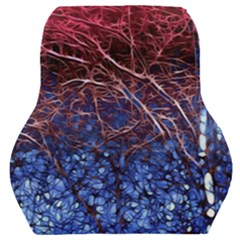 Autumn Fractal Forest Background Car Seat Back Cushion  by Amaryn4rt