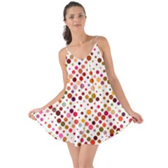 Colorful-polkadot Love The Sun Cover Up by nate14shop