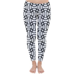 Ellipse-pattern Classic Winter Leggings by nate14shop