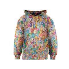 Floral-flower Kids  Pullover Hoodie