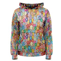 Floral-flower Women s Pullover Hoodie