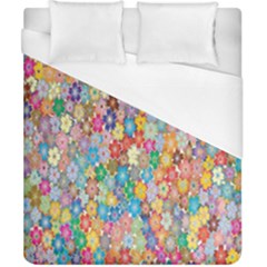 Floral-flower Duvet Cover (California King Size)