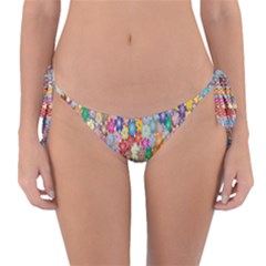 Floral-flower Reversible Bikini Bottom