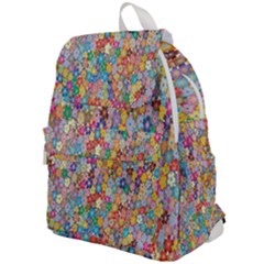 Floral-flower Top Flap Backpack