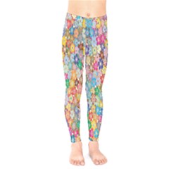 Floral-flower Kids  Leggings