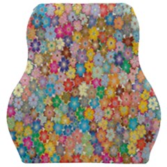 Floral-flower Car Seat Velour Cushion 