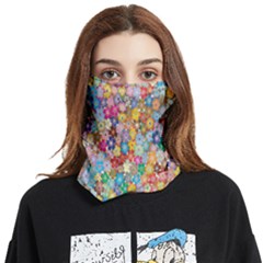 Floral-flower Face Covering Bandana (two Sides) by nate14shop