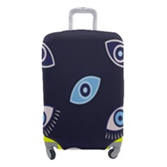 Eyes Evil Eye Blue Pattern Design Luggage Cover (small) by artworkshop