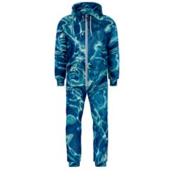  Surface Abstract  Hooded Jumpsuit (men) by artworkshop