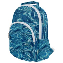 Surface Abstract  Rounded Multi Pocket Backpack by artworkshop