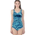 Surface Abstract  One Piece Swimsuit View1