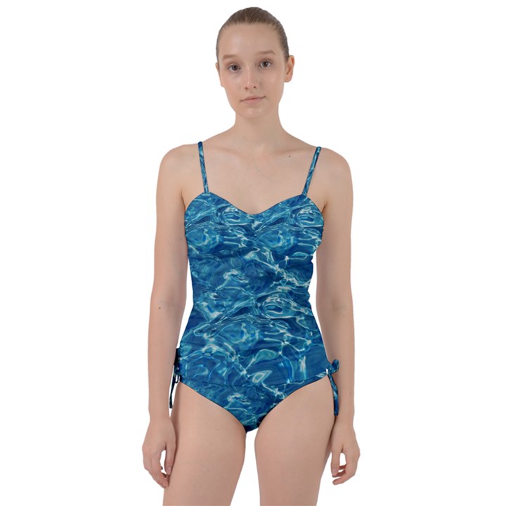 Surface Abstract  Sweetheart Tankini Set