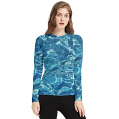 Surface Abstract  Women s Long Sleeve Rash Guard by artworkshop