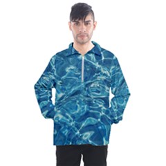 Surface Abstract  Men s Half Zip Pullover by artworkshop