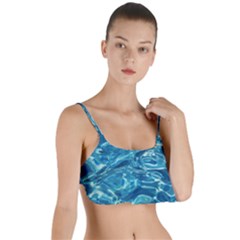Surface Abstract  Layered Top Bikini Top  by artworkshop