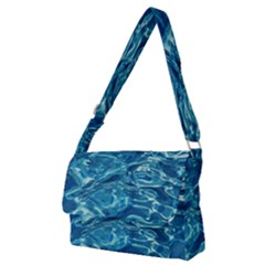 Surface Abstract  Full Print Messenger Bag (m)