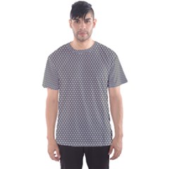 Gray-polkadots Men s Sport Mesh Tee