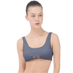 Gray-polkadots The Little Details Bikini Top