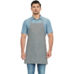 Gray-polkadots Kitchen Apron