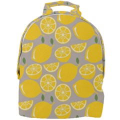 Lemon Pattern Mini Full Print Backpack by artworkshop