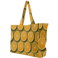 Oranges Slices  Pattern Simple Shoulder Bag by artworkshop