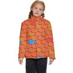 Phone Wallpaper Roof Roofing Tiles Roof Tiles Kids  Puffer Bubble Jacket Coat