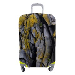 Rock Wall Crevices Geology Pattern Shapes Texture Luggage Cover (small) by artworkshop