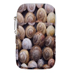 Snail Shells Pattern Arianta Arbustorum Waist Pouch (large) by artworkshop