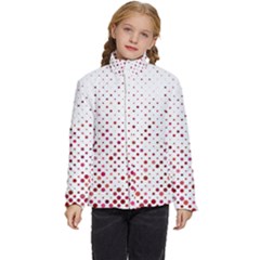 Pattern-polkadots Kids  Puffer Bubble Jacket Coat