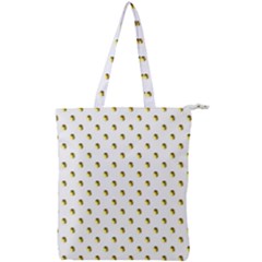 Polka 01 Double Zip Up Tote Bag by nate14shop