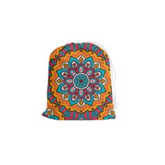 Mandala Spirit Drawstring Pouch (small) by zappwaits