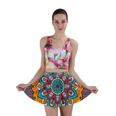 Mandala Spirit Mini Skirt