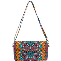 Mandala Spirit Removable Strap Clutch Bag by zappwaits