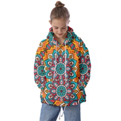 Mandala Spirit Kids  Oversized Hoodie by zappwaits