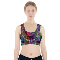 Pride Mandala Sports Bra With Pocket by MRNStudios