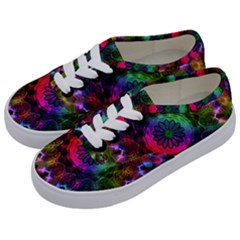 Pride Mandala Kids  Classic Low Top Sneakers by MRNStudios