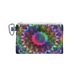 Pride Mandala Canvas Cosmetic Bag (small) by MRNStudios